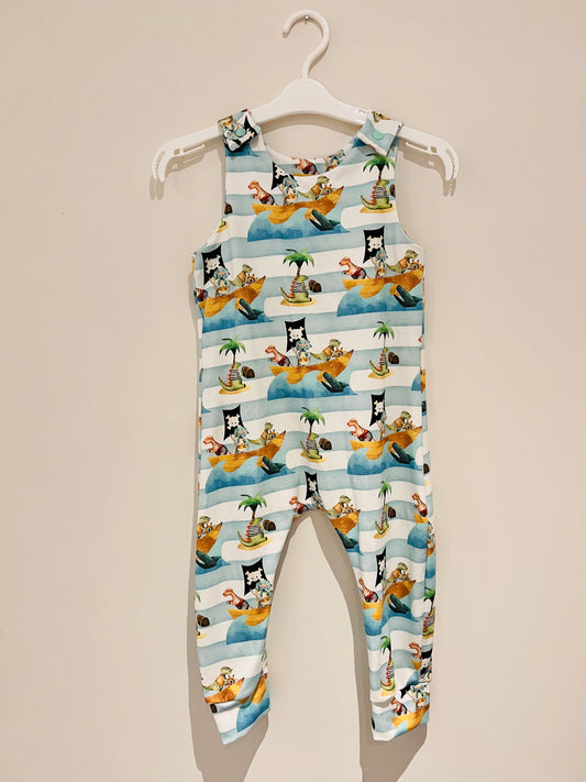 SALE! Dino Pirate Romper