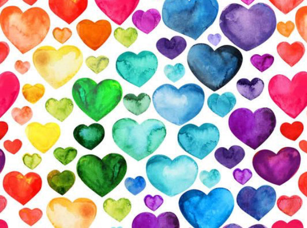 Rainbow heart T-Shirt