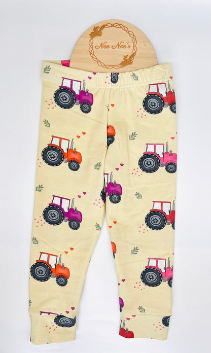 Tractor Print Leggings