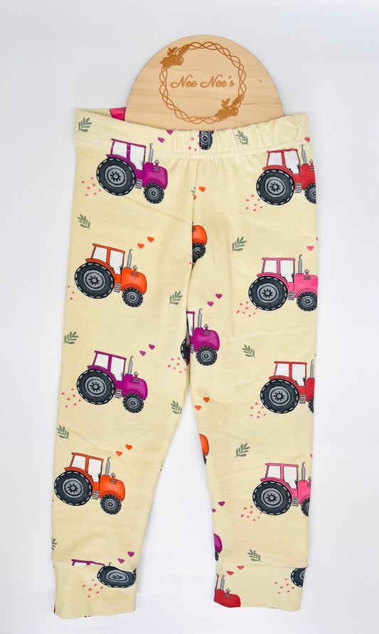 Tractor Print Leggings