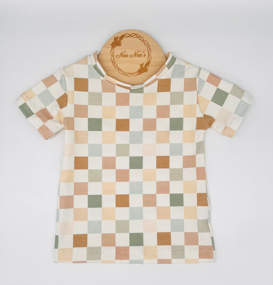 NEW - Checkered print T-Shirt