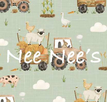 NEW - Farmyard Friends print T-Shirt