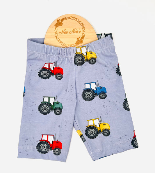 Tractor Print Shorts