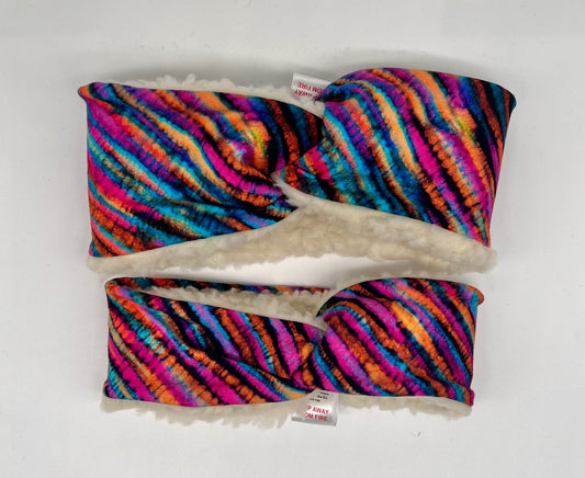 Sherpa Fleece lined ear warmer