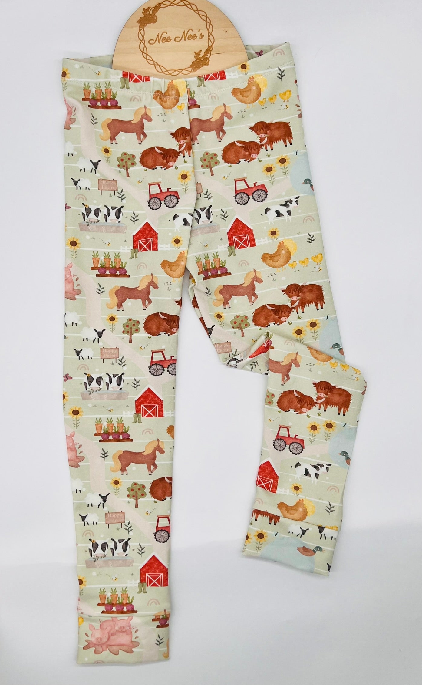 Farm print Leggings